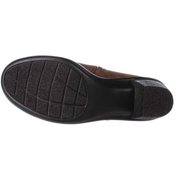 NiB Easy Street Women's Dawnta Heeled Walking Boots Brown Size 8 W $85 RY1256 - Picture 5 of 6